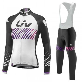 Tenue Maillot M/L + Collant à Bretelles 2017 CCC Liv Femme N007